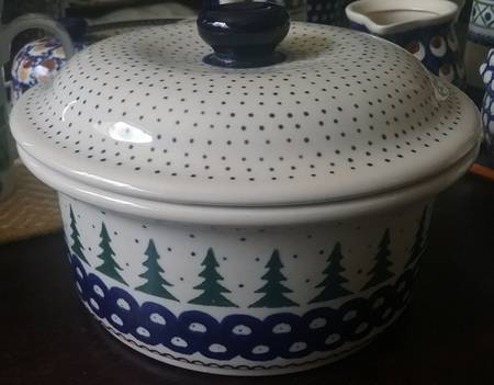 BOW2 1 Qt Round Covered Casserole