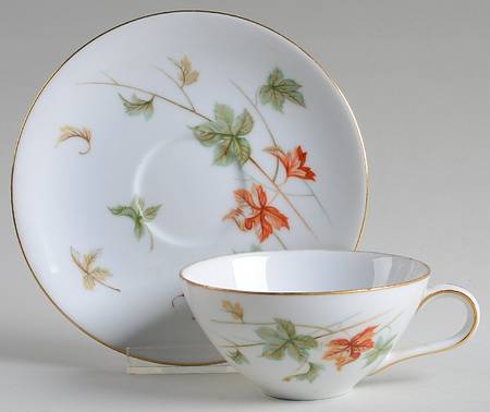 BOR1 Flat Cup & Saucer Set