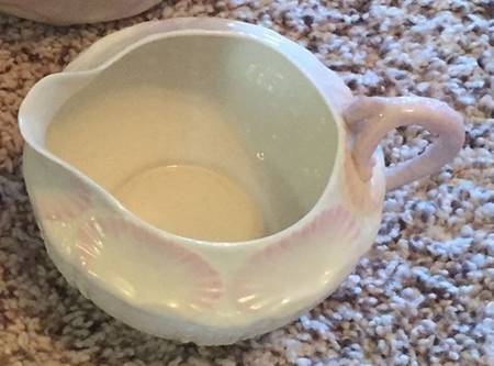 New Shell Pink (No Trim) Creamer