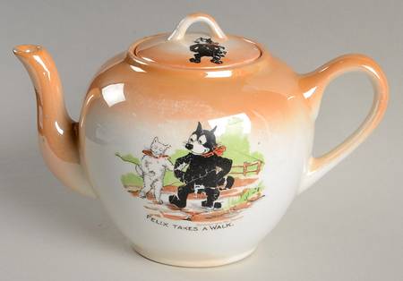 Felix the Cat Teapot & Lid