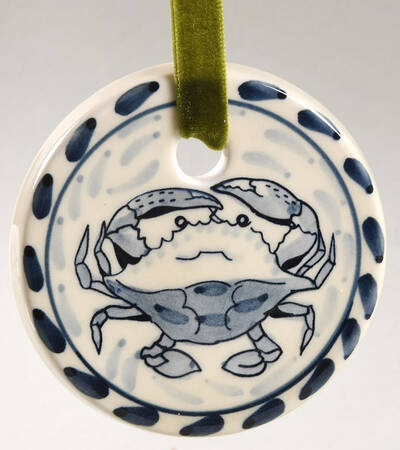 Blue Crab Ornament