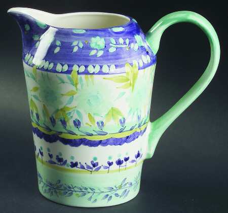 Mint Trellis 64 Oz Pitcher