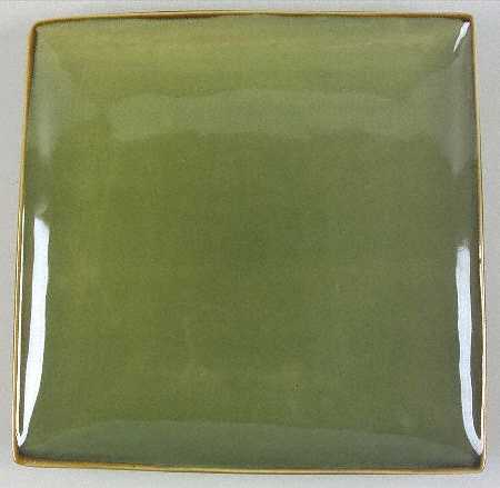 Retro Collection Green Appetizer Tray/Plate