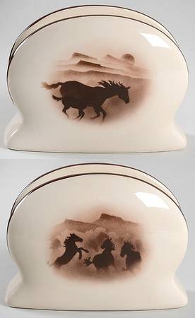 Wild Horse II Napkin Holder