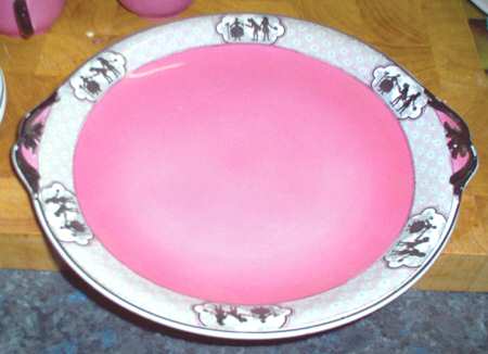 BAK16 Handled Cake Plate