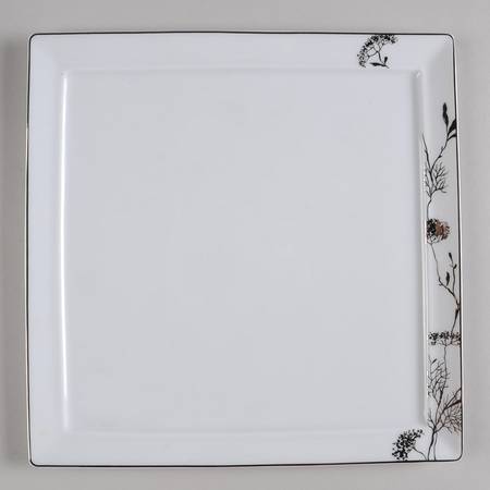 Promenade Square Dinner Plate