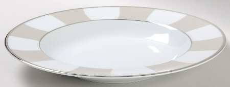Galerie Royale Linen (Grege) Rim Soup Bowl