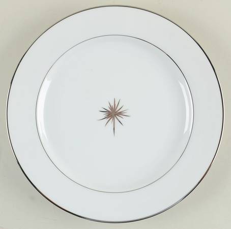 Gala Platinum Salad Plate