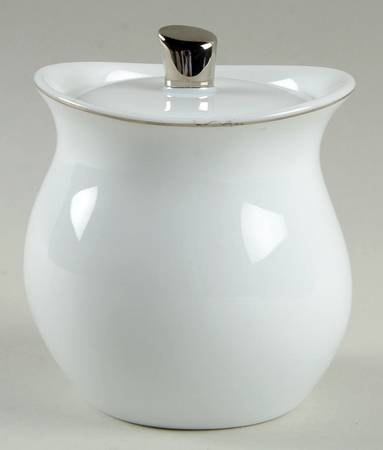 Diamond Sugar Bowl & Lid