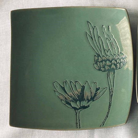 Field Flowers Salad Plate