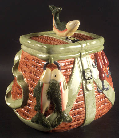 Timberline Figural Cookie Jar & Lid