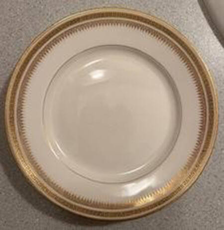 BER430 Bread & Butter Plate