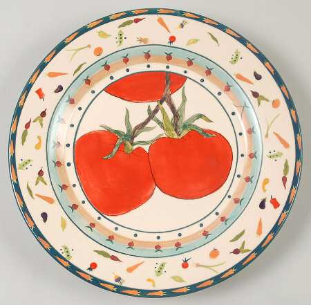18 Carrots Salad Plate