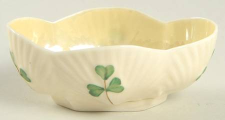 Shamrock (Older Black Backstamps) Open Salt