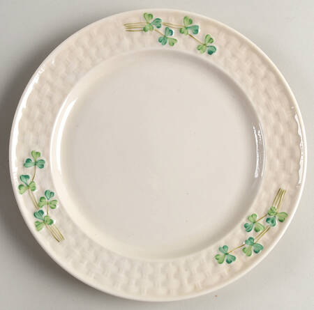 Shamrock (Older Black Backstamps) Luncheon Plate