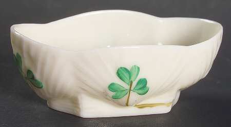 Shamrock (Older Black Backstamps) Open Salt