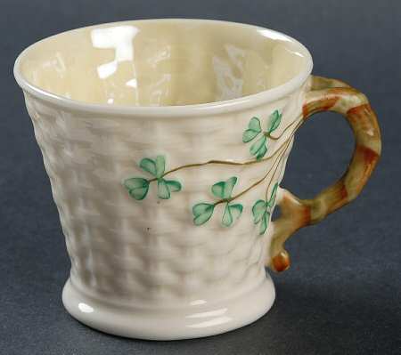 Shamrock (Older Black Backstamps) Child's Mug