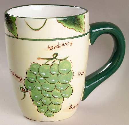 Grape Writing Collection Mug