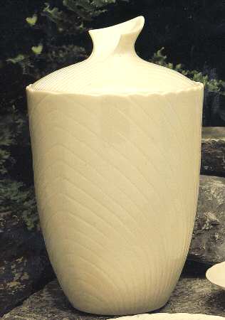 Spiral Shell Biscuit Barrel & Lid