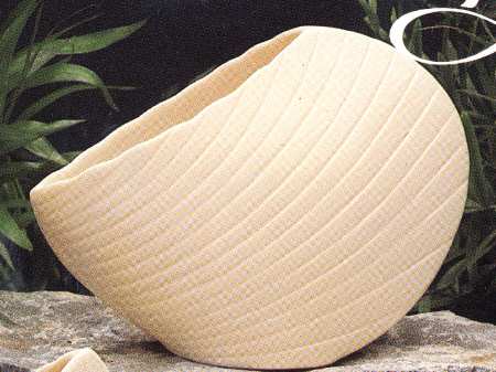 Spiral Shell Small Vase