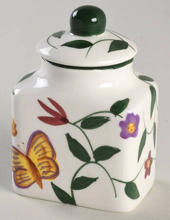 Butterfly Garden Collection Spice Jar Set Individual Jar & Lid
