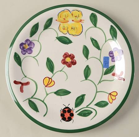 Butterfly Garden Collection Salad Plate