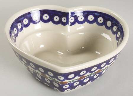Nature 6" Heart Shaped Bowl