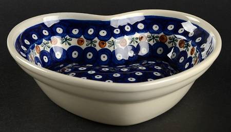 Nature 8" Heart Shaped Bowl