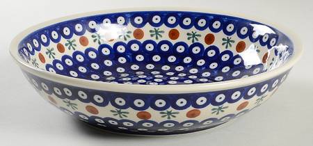 Nature 9" Round Vegetable Bowl