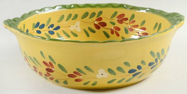 Sienna Collection 12" Large Salad Serving Bowl