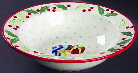 Whimsy 11" Large Salad Serving Bowl