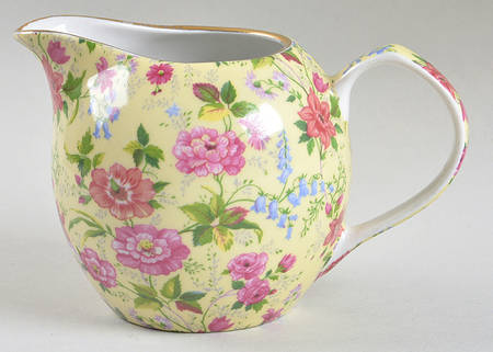 Charlotte Chintz (Scalloped) Creamer