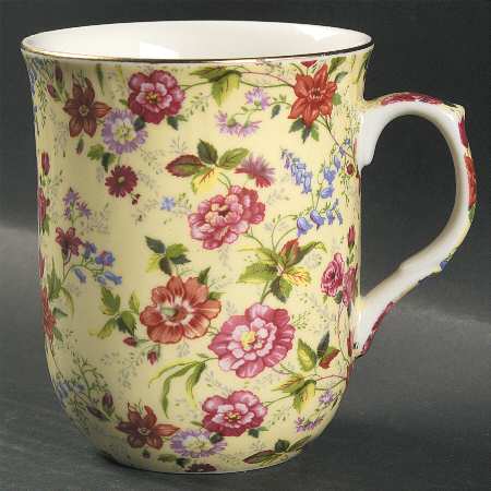 Charlotte Chintz (Scalloped) Mug