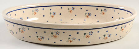 Country Meadow 12'' Oval Baker