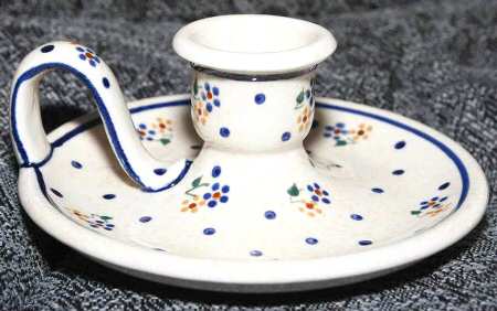 Country Meadow Handled Candleholder