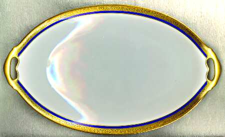 BOJ74 12" Oval Serving Platter