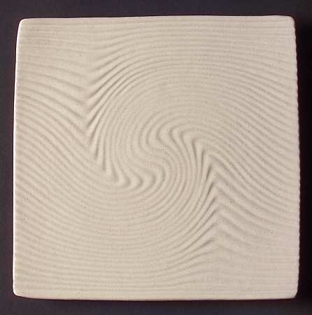 Sand Dune Collection White Salad Plate