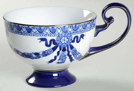 Asian Garden Footed Cup