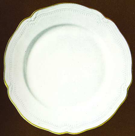 Diderot Gold Dinner Plate