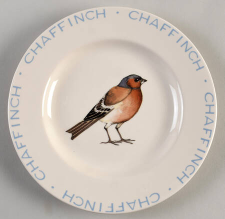 Birds Salad Plate