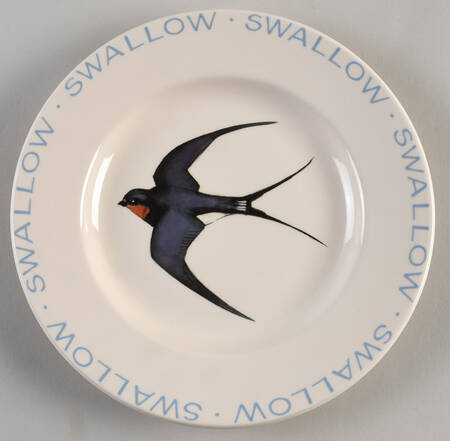 Birds Salad Plate
