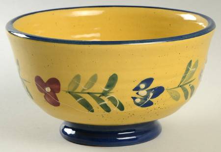 Blue Floral Collection Soup/Cereal Bowl