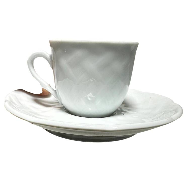 Osier (Restaurant) Flat Cup & Saucer Set