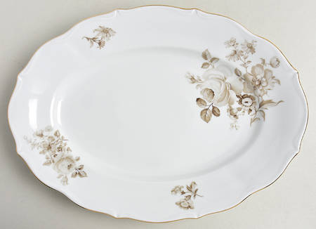 BAV262 12" Oval Serving Platter