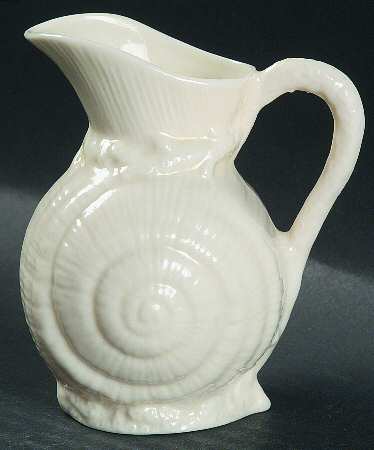 Toy Shell White Creamer by Belleek Pottery (Ireland)