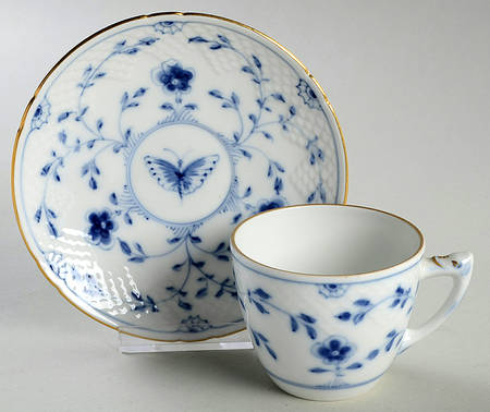 Kipling Flat Cup & Saucer Set