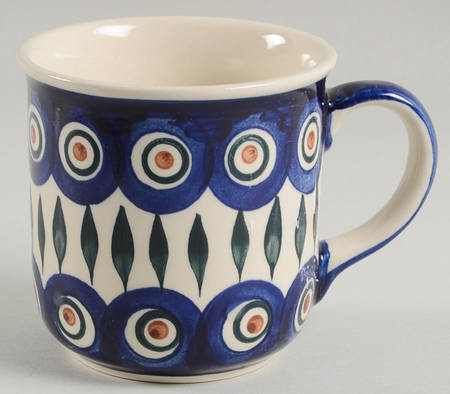Peacock Mug by BOLESLAWIEC