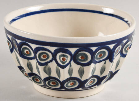 Peacock 5" All Purpose Bowl by BOLESLAWIEC