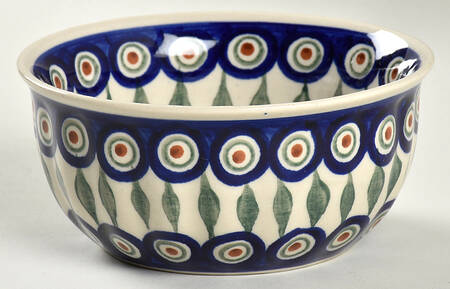 Peacock 5" All Purpose Bowl by BOLESLAWIEC