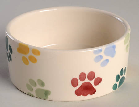 Polka Dot Small Pet Bowl